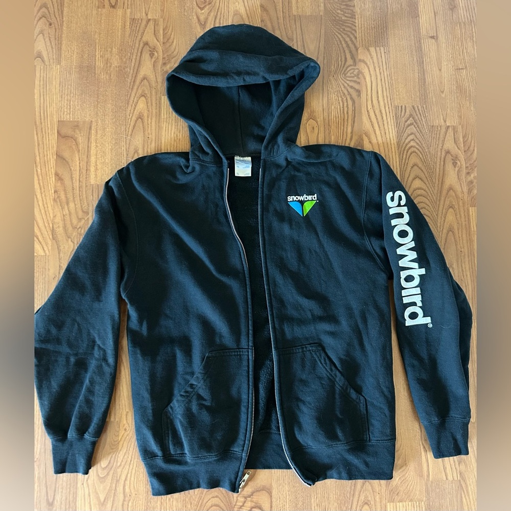 Snowbird Black Hoodie